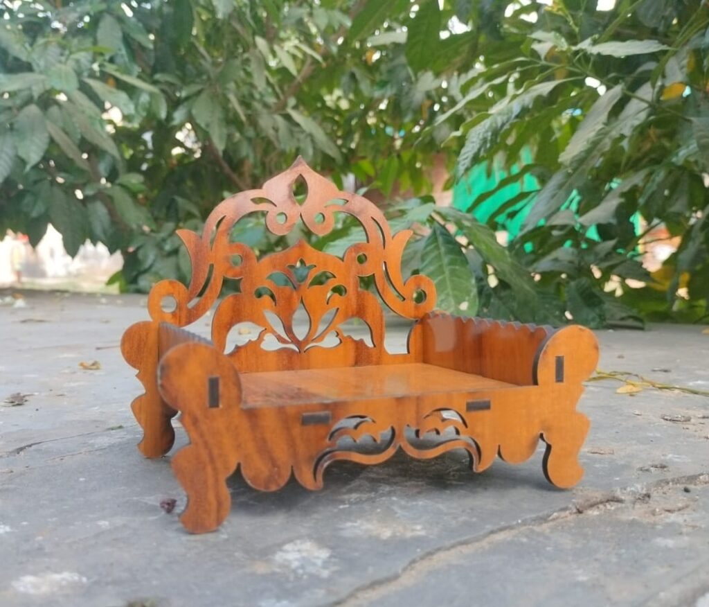 Trusted Wooden Singhasan Temple Supplier In India